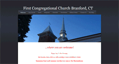 Desktop Screenshot of firstcongregationalbranford.org